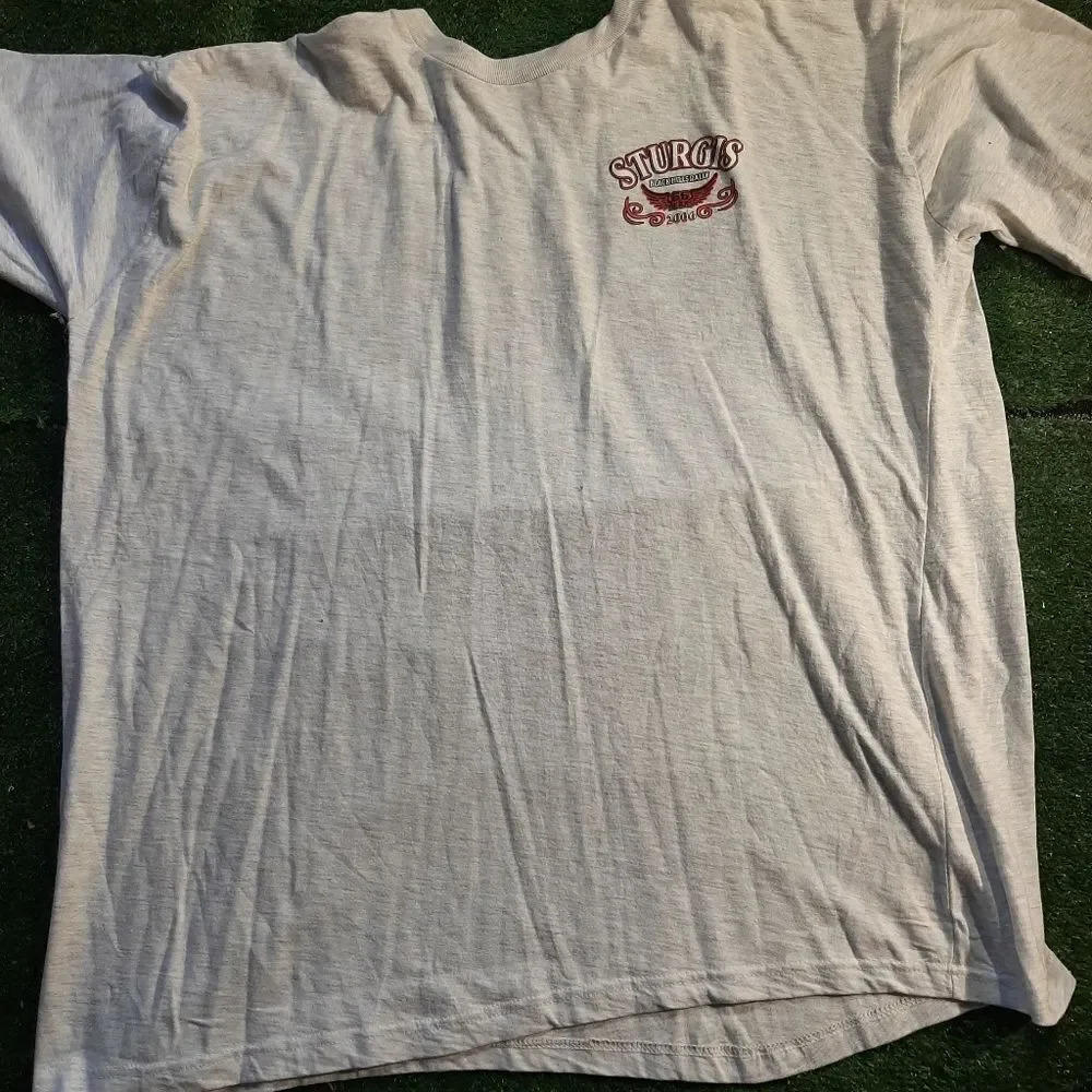 Mens Jon Lauren Sturgis Motorcycle 66 Years Event Size 4XL